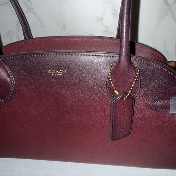 Coach Empire Carryall Bag 34 Merlot NWT - Picture 7 of 8